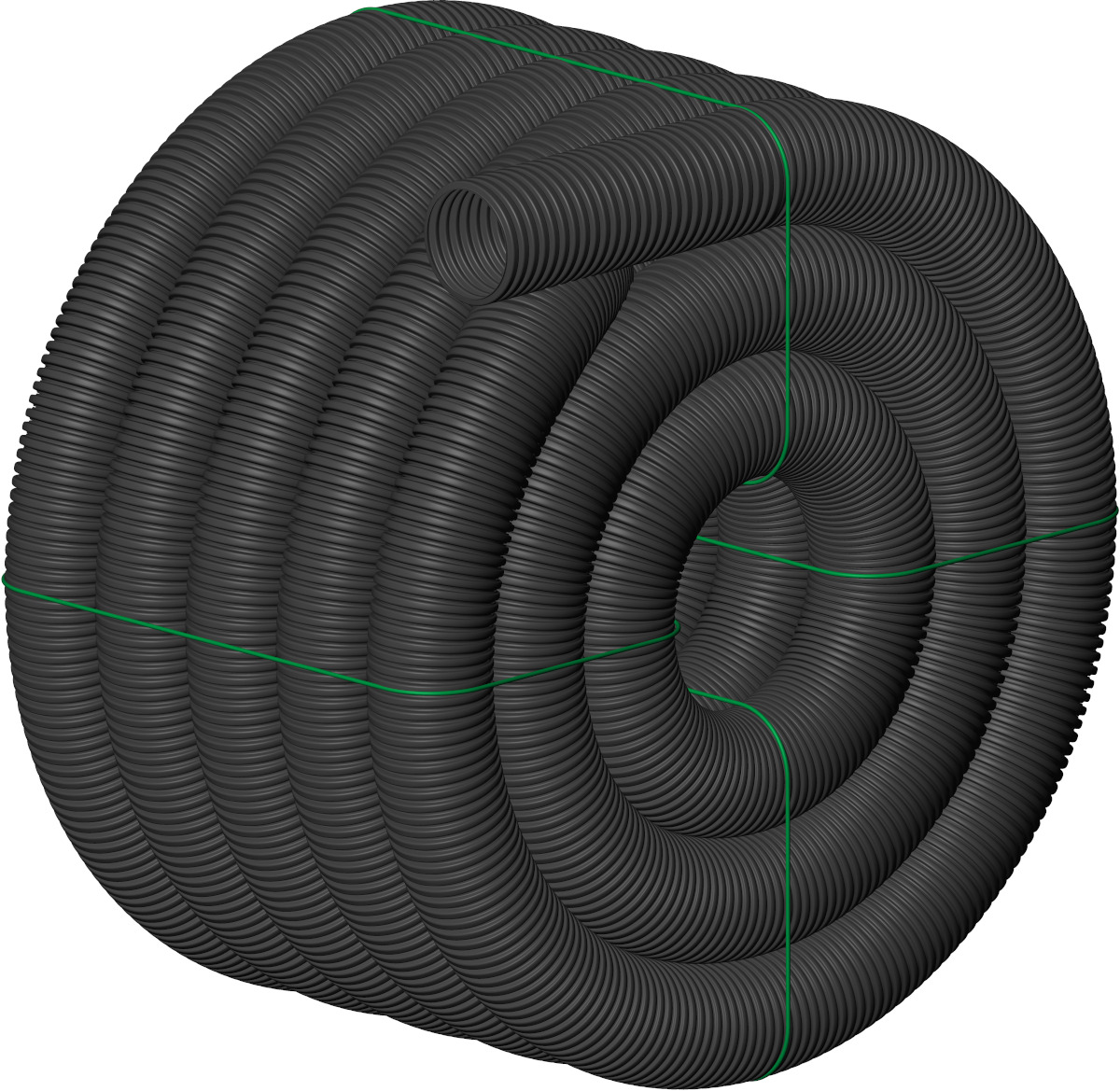 DRAIN 150mm(6'') PERF TYPE2 30M